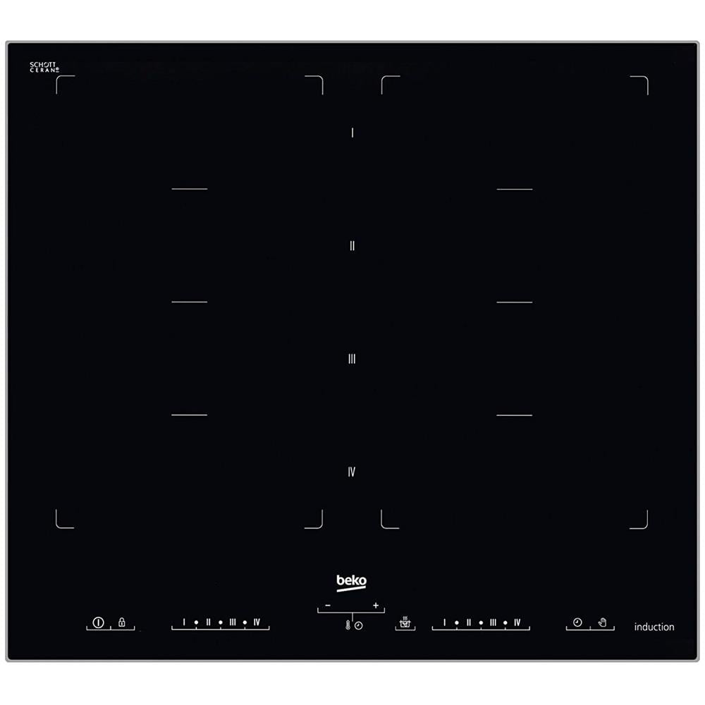 Piano Cottura HII 68600 PTX a Induzione 8 Zone di Contura da 60 cm Colore Nero - Foto 1