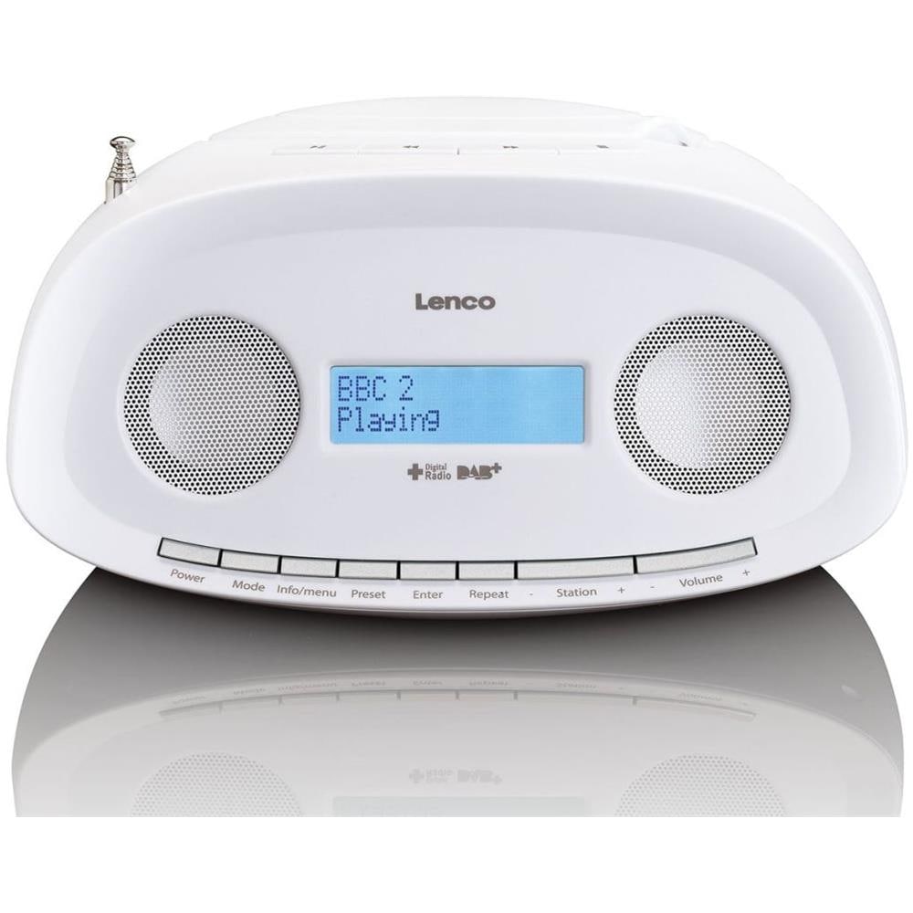 Radio DAB+ / FM Portatile con CD e MP3 SCD-69 Colore Bianco - Foto 2