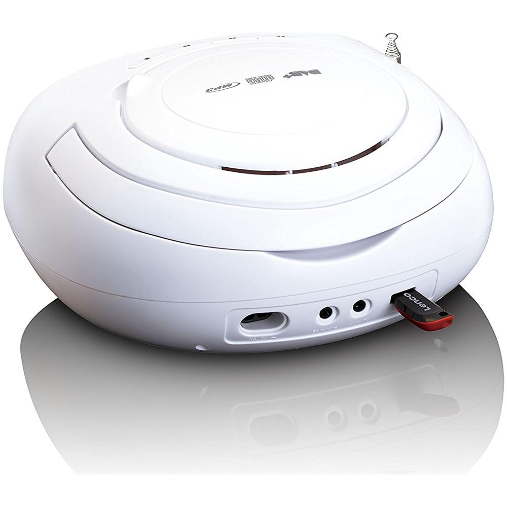 Radio DAB+ / FM Portatile con CD e MP3 SCD-69 Colore Bianco - Foto 6