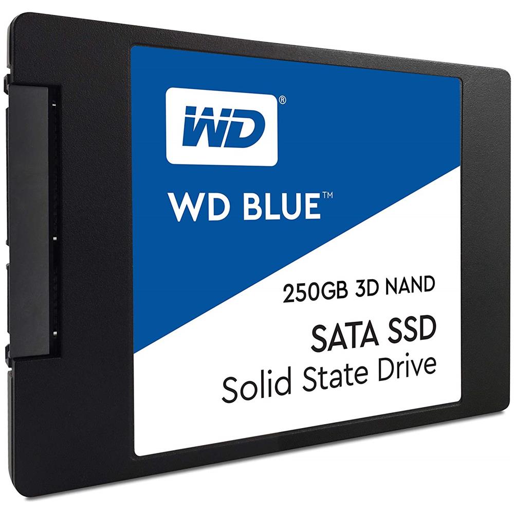 SSD 250 GB WD Blue 3D NAND 2.5" Interfaccia Sata III 6 GB / s - Foto 1