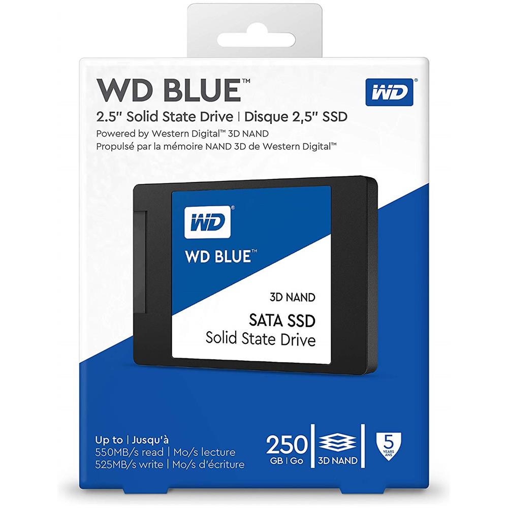 SSD 250 GB WD Blue 3D NAND 2.5" Interfaccia Sata III 6 GB / s - Foto 5