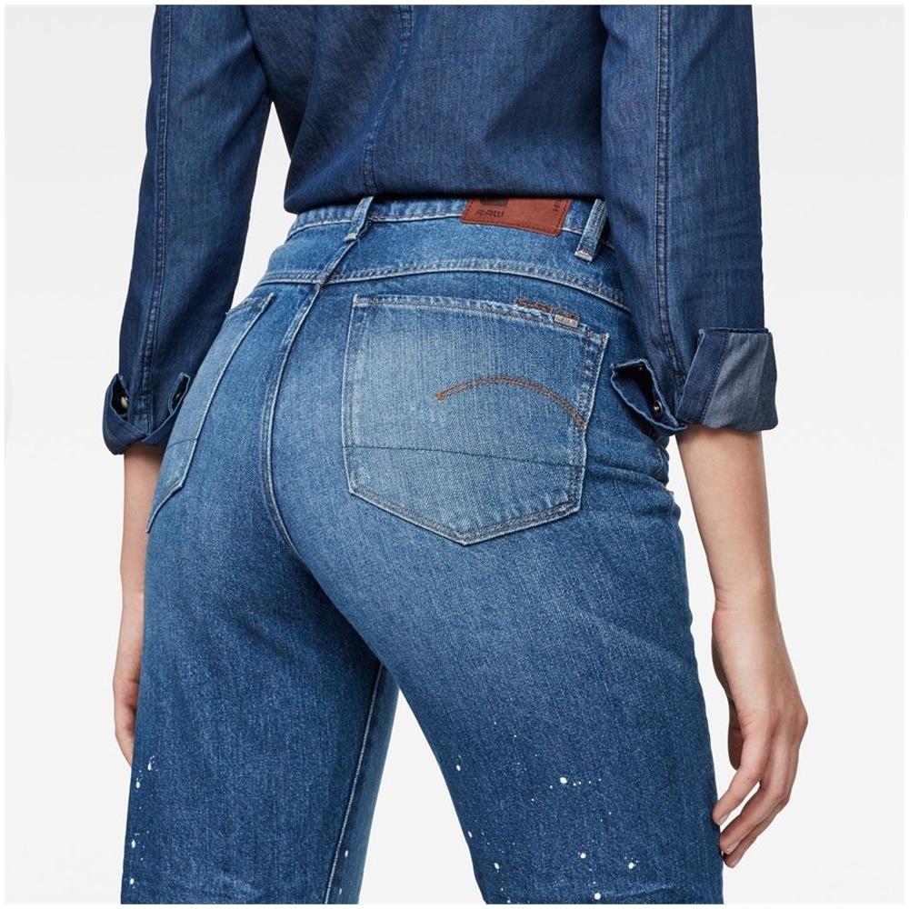 Pantaloni 3301 Ultra High Straight Rp 7/8 L32 Abbigliamento Donna W28-l32 - Foto 3