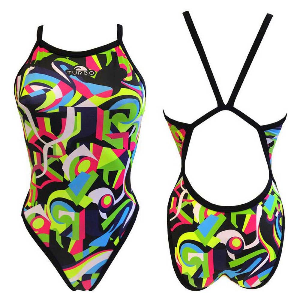 Costumi Da Bagno Turbo Geo Abstract Costumi Donna M - Foto 2