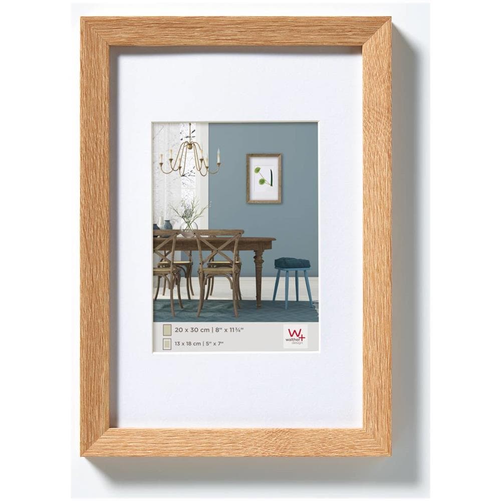 Design EF520W Fiorito, Cornice in Legno, Bianco, 15 x 20 cm - Foto 1