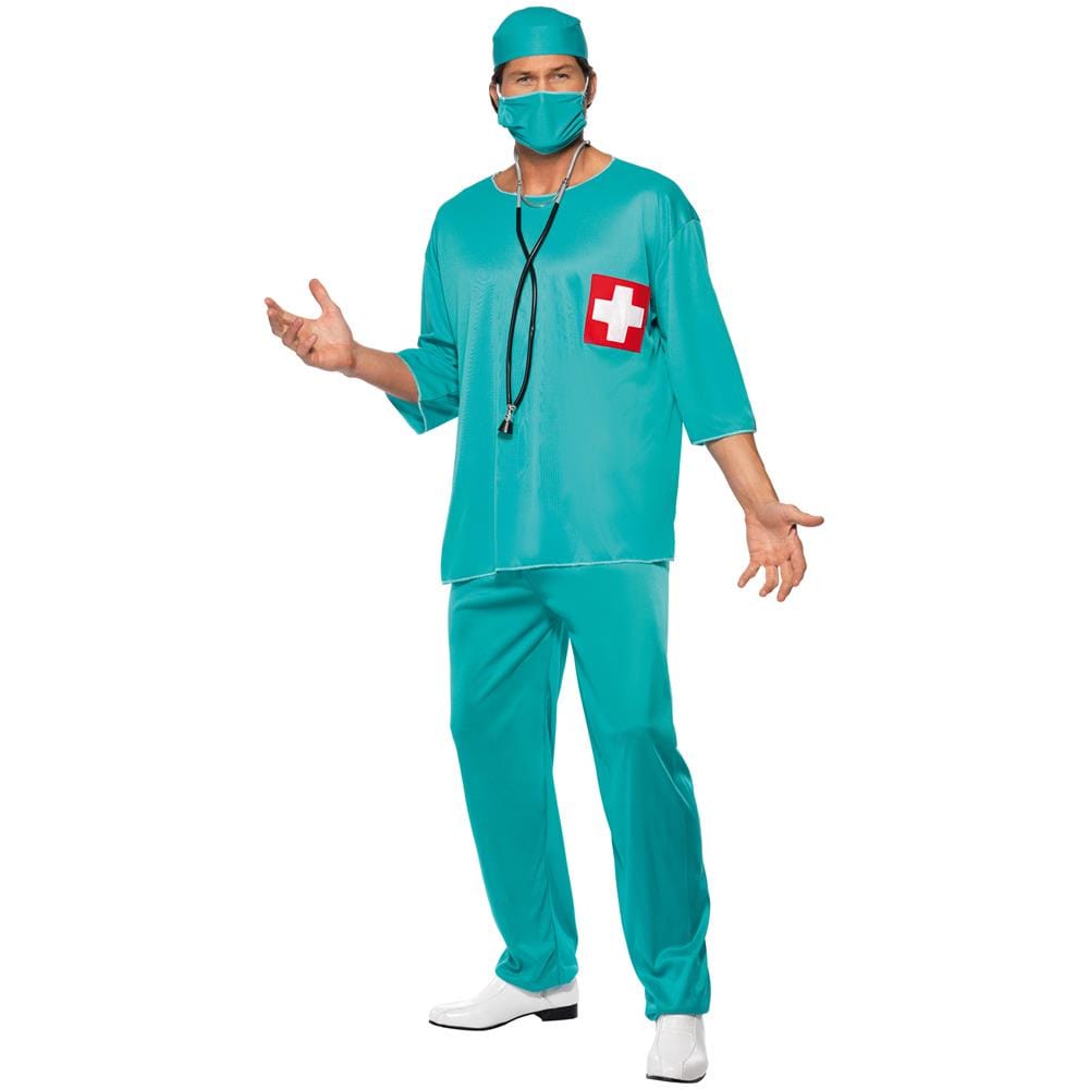 Costume Da Chirurgo Per Adulto - Taglia: M - Foto 1