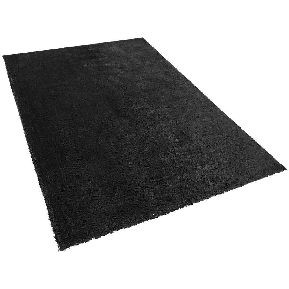 Tappeto Shaggy Nero 140 X 200 Cm Evren - Foto 1