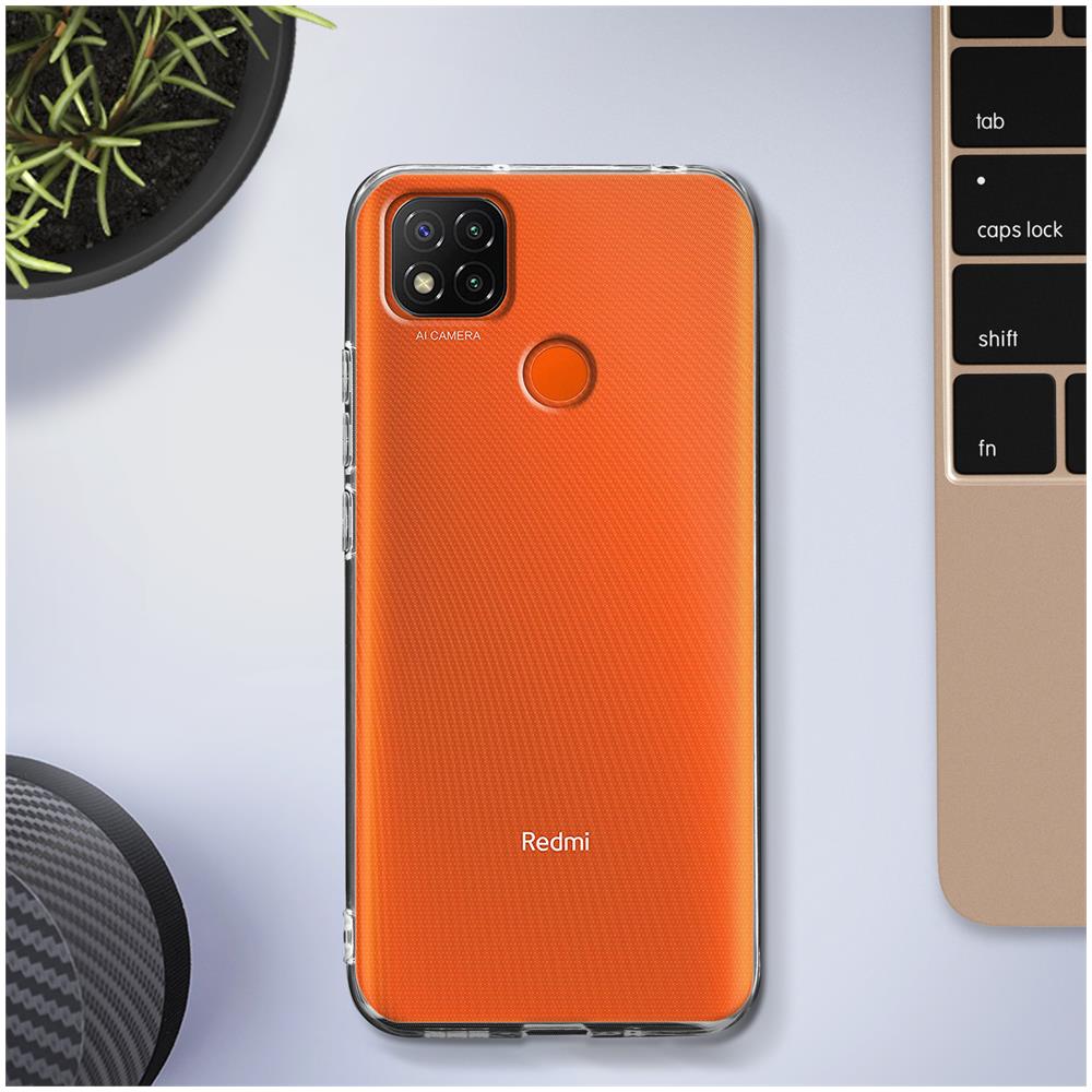 Cover Xiaomi Redmi 9c / 10a Silicone Antishock Trasparente - Foto 2
