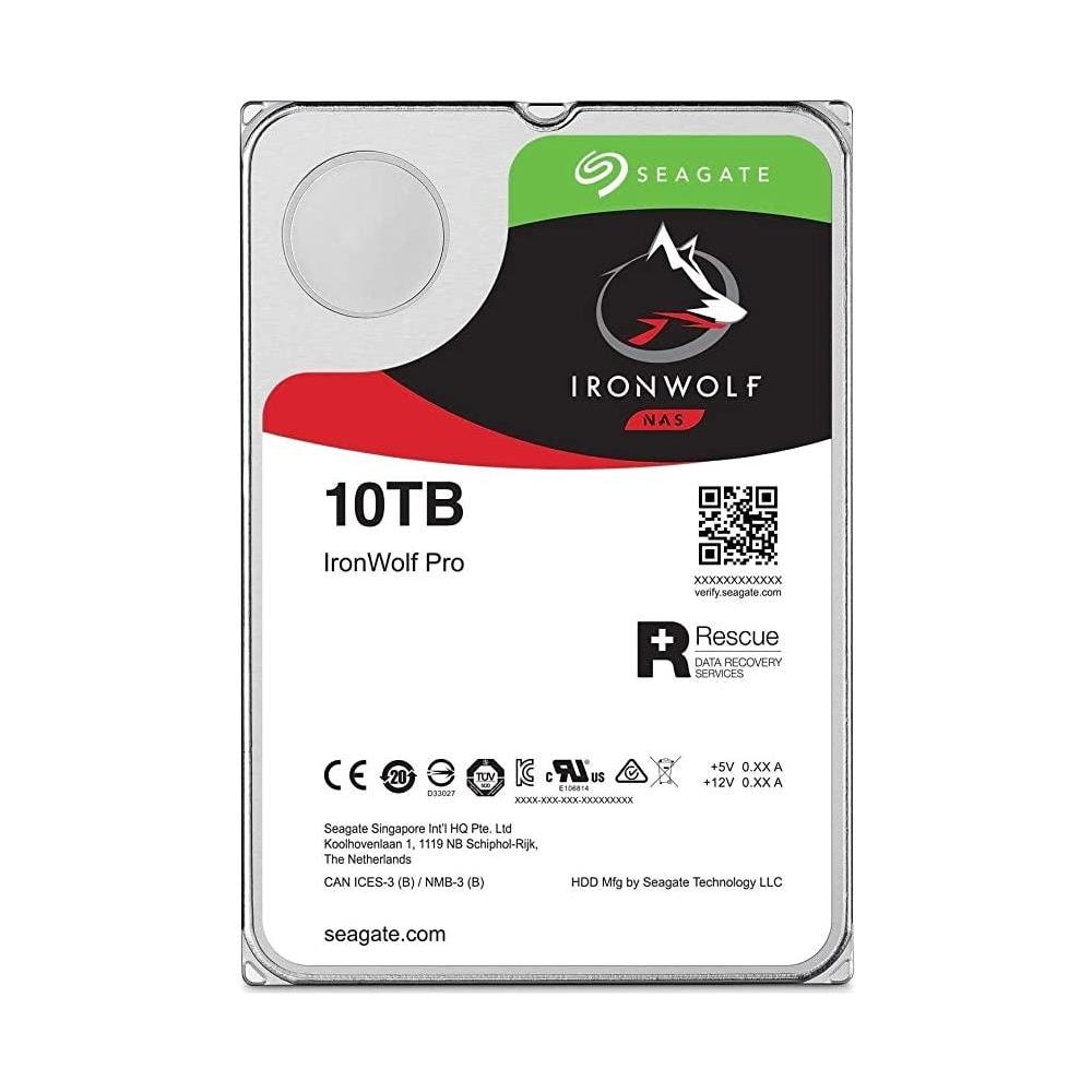 Nas Hdd Ironwolf 10 Tb St10000vn0008 7200 Rpm, 3,5 "", 10000 Gb, Sata, 256 Mb - Foto 2