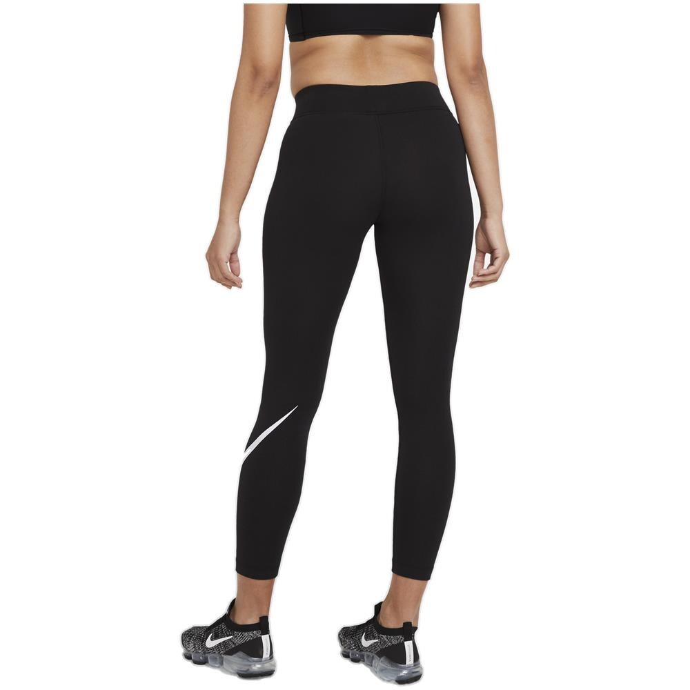 Leggings Da Donna A Vita Media Essential Nero Taglia L Codice Cz8530-010 - Foto 2