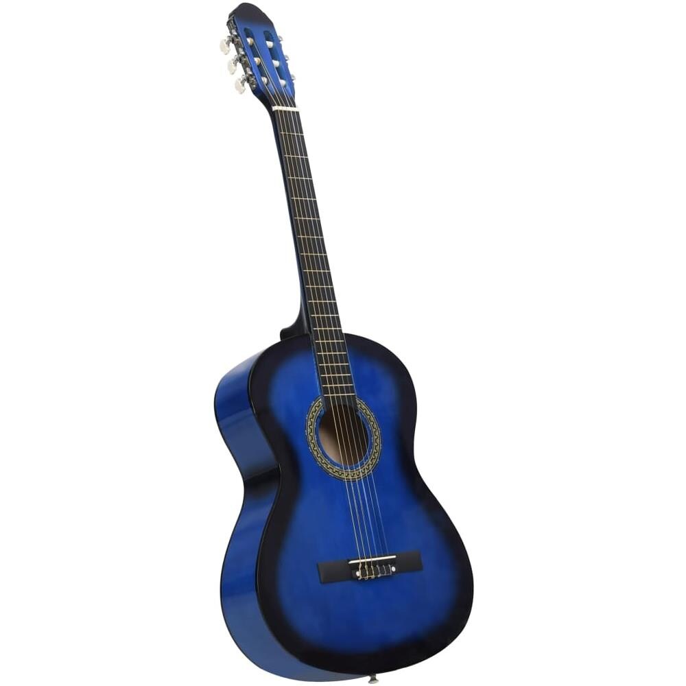 Set Chitarra Classica per Principianti 12 pz Blu 4/4 39"" - Foto 2