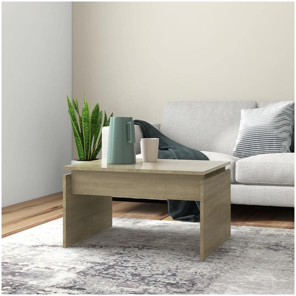 Tavolino da Salotto Rovere Sonoma 68x50x38 cm Legno Multistrato - Foto 1