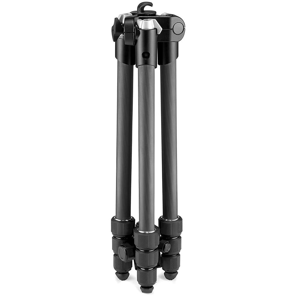 Mkelmii4cmb-bh Cavalletto Fotocamere Bluetooth Fibra Di Carbonio Testa A Sfera Nero - Foto 5