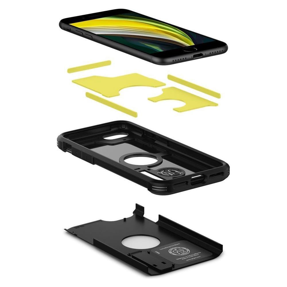 Tough Armor Custodia Cover Protettiva Per Iphone Se 2020 Nero - Foto 8