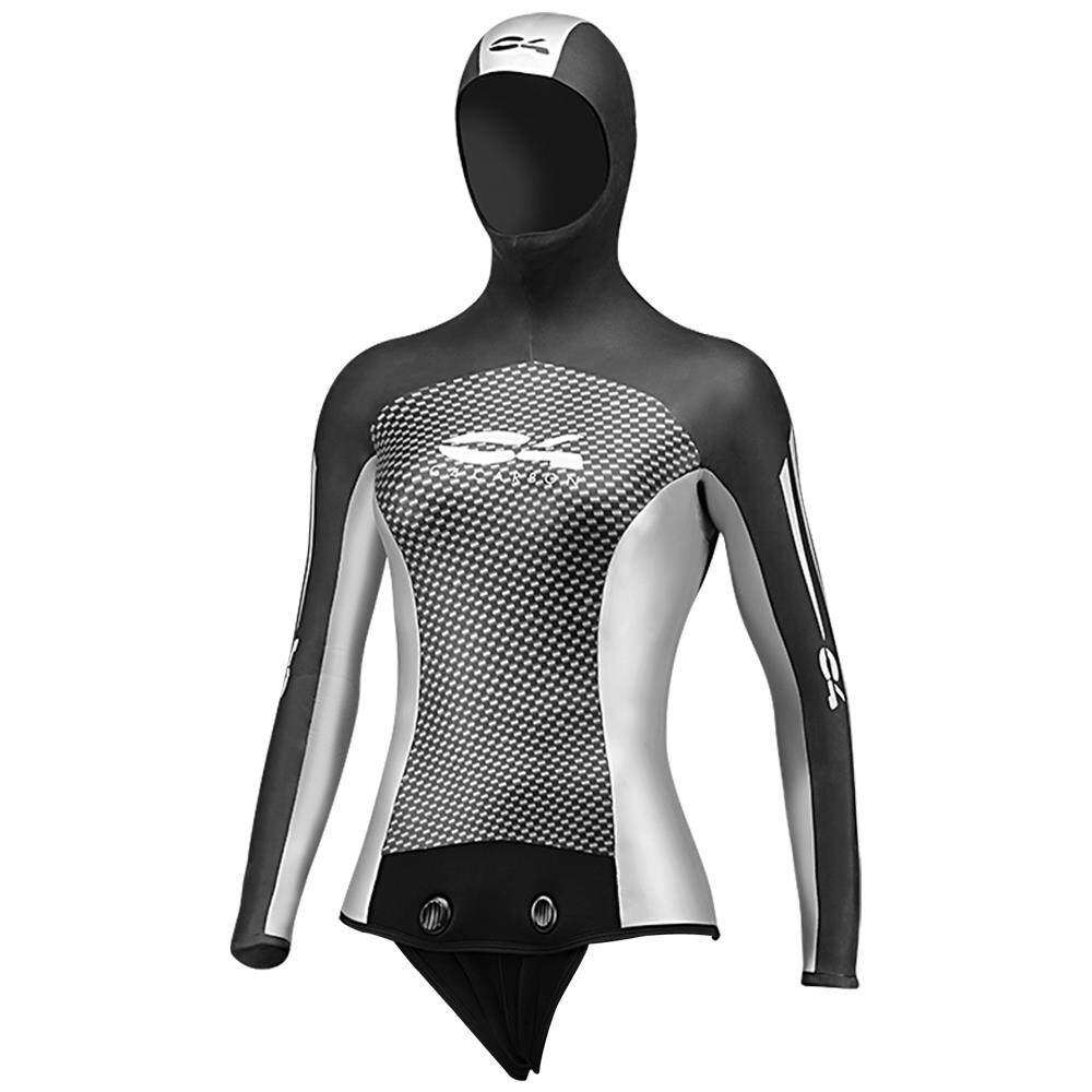 Giacca Sideral Donna 3mm Xs Nero / grigio - Foto 1