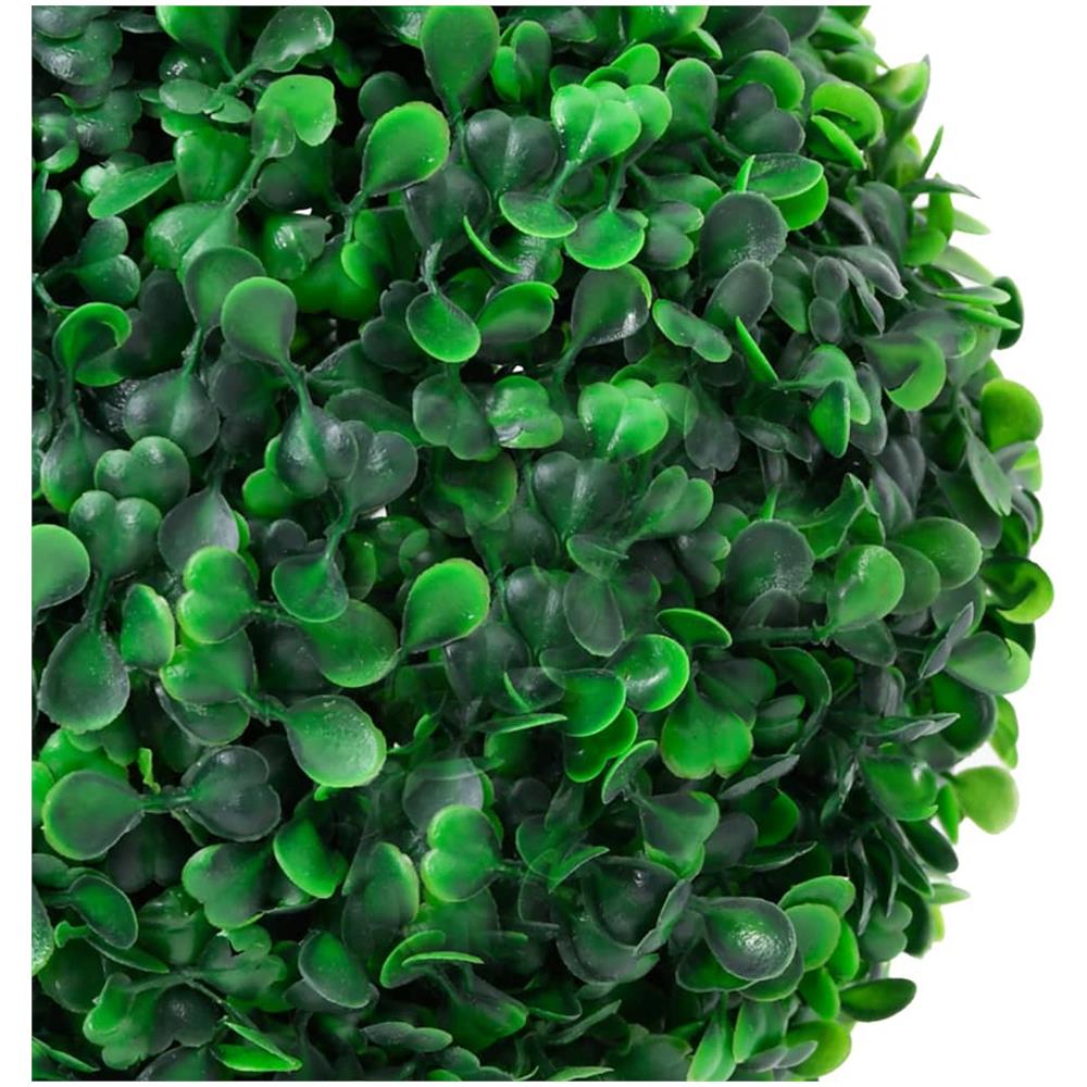 Pianta Di Bosso Artificiale A Sfera Con Vaso Verde 90 Cm - Foto 3