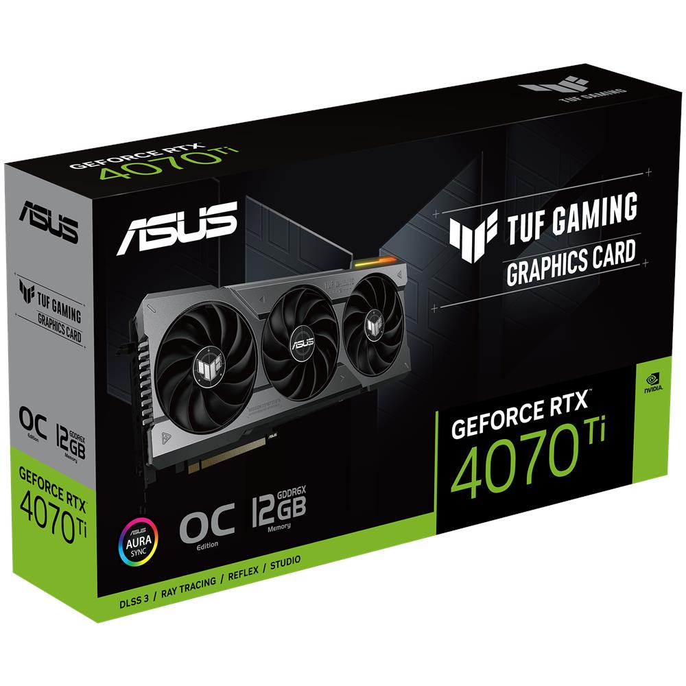 GeForce RTX 4070Ti 12 GB GDDR6X Pci-E 3 x DisplayPort / 2 x HDMI TUF Gaming - Foto 10