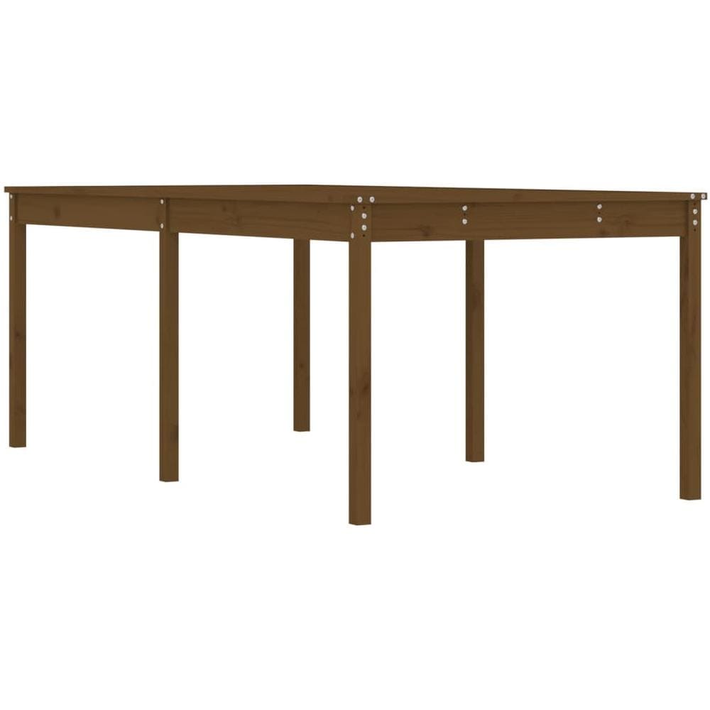 Tavolo Da Giardino Miele 203,5x100x76cm Legno Massello Di Pino - Foto 1
