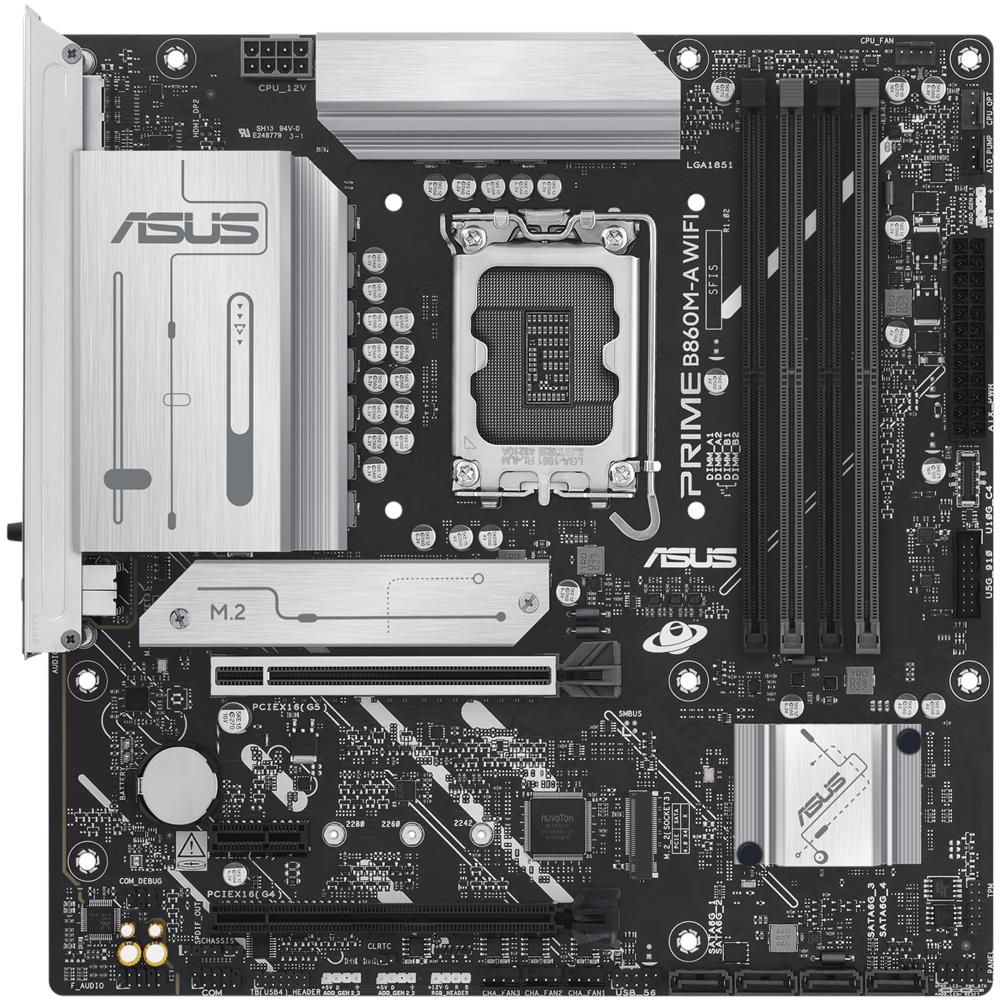 Scheda Madre PRIME B860M-A WIFI Socket LGA 1851 Chipset B860 Micro ATX - Foto 2