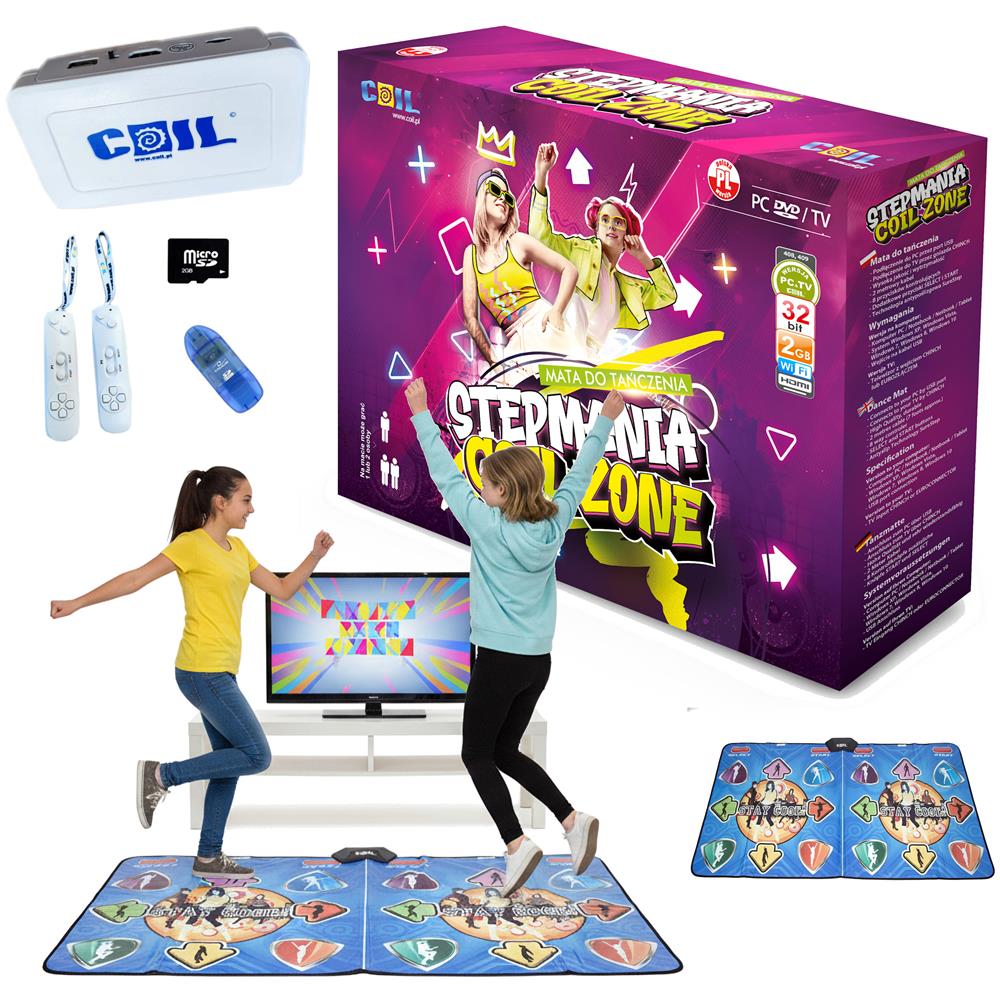 tappetino da ballo musicale HDMI wireless per bambini 32BIT 6in1 TV+PC 2GB - Foto 1