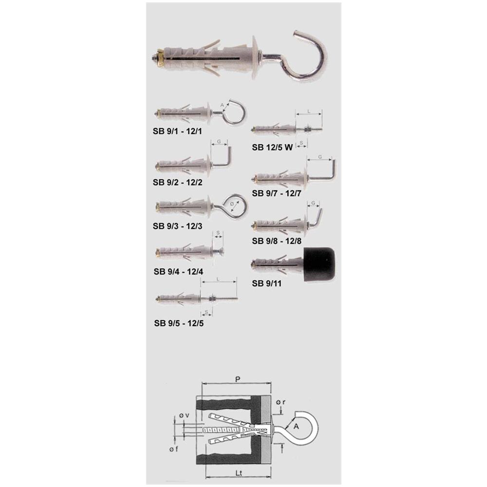 Sb 12 L2 Tassello Pr. gan. md Pz. 50 - Foto 1