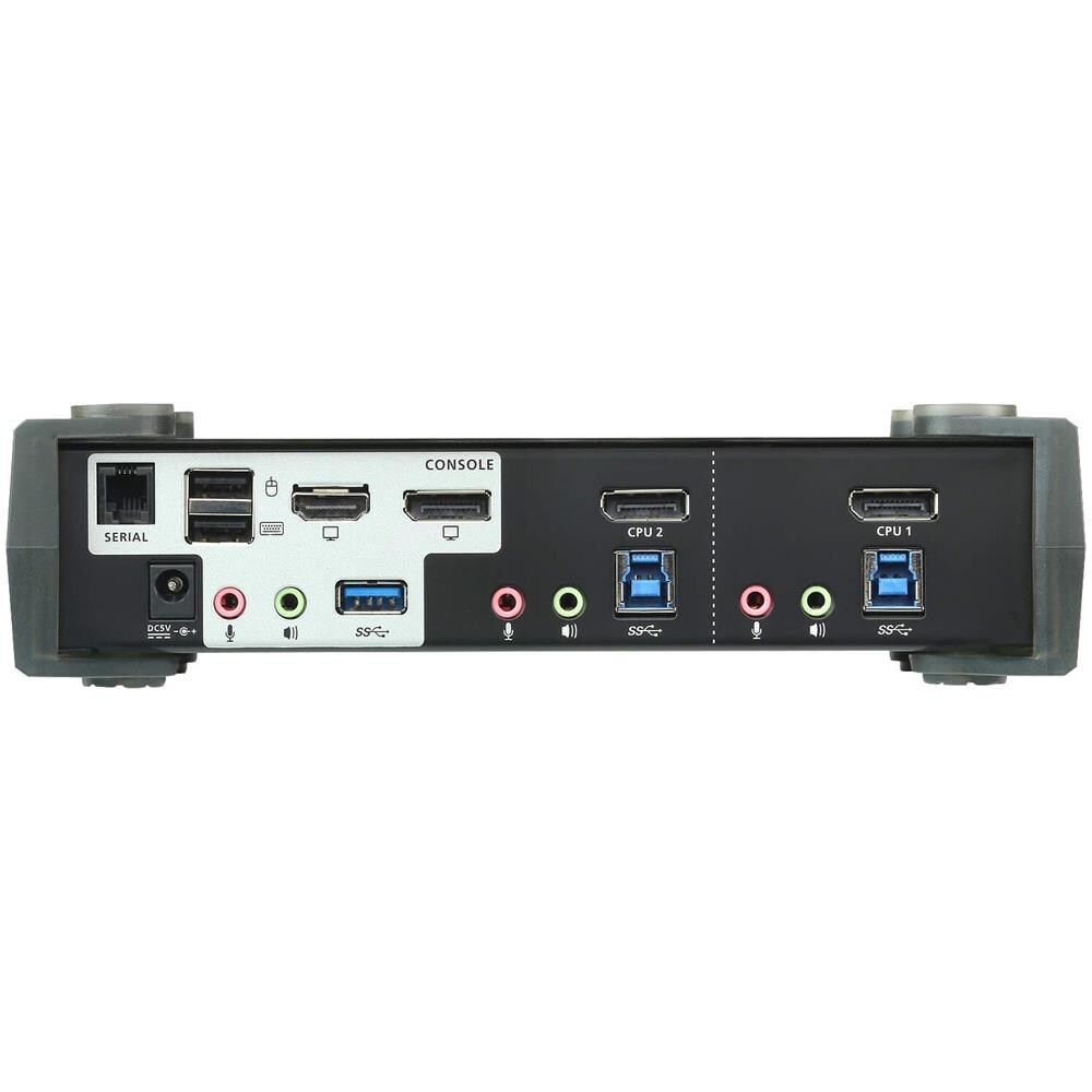 IDATA CS-1922M - Switch KVMP 4K DisplayPort a 2 porte MST USB3.0, CS1922M - Foto 2