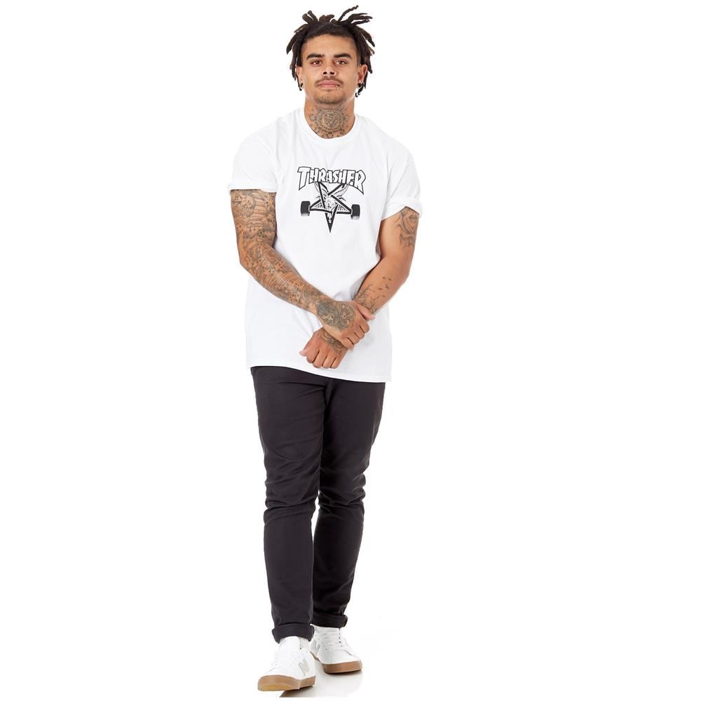T-shirt Skate Goat Bianco (l, Bianco) - Foto 2