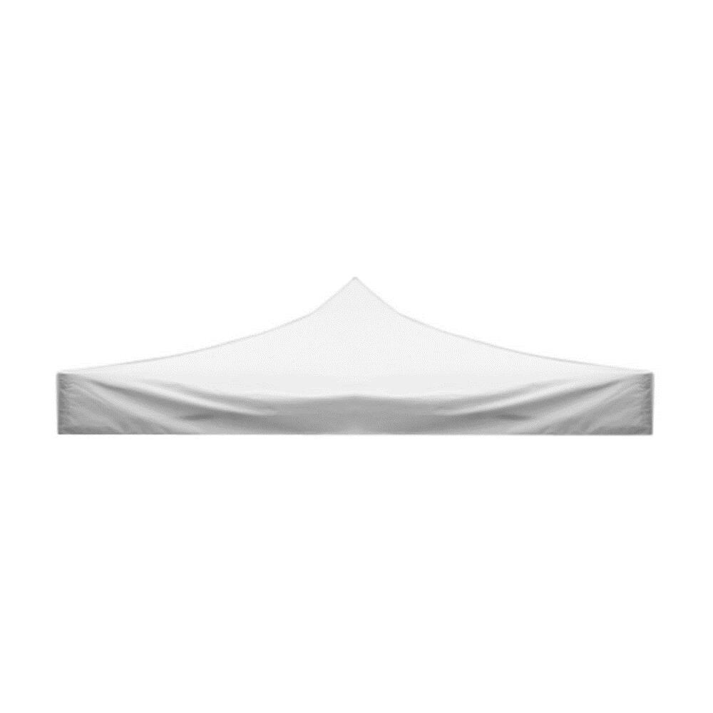 Telo Tetto Di Ricambio Per Gazebo 2x2mt Bianco Tessuto Pvc Impermeabile 9009/1 - Foto 1