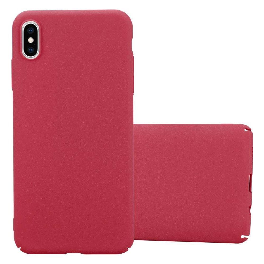 Custodia Compatibile Con Apple Iphone Xs Max In Frosty Rosso - Hard Case Coperchio Protettivo In Frosted Look Contro I Graffi E Gli Urti - Foto 1