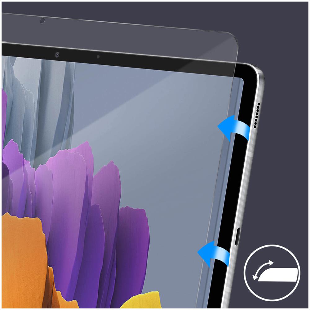 Vetro Temperato Galaxy Tab S7 Plus 12.4 / S8 Plus Bordi Smussati Akashi - Foto 2