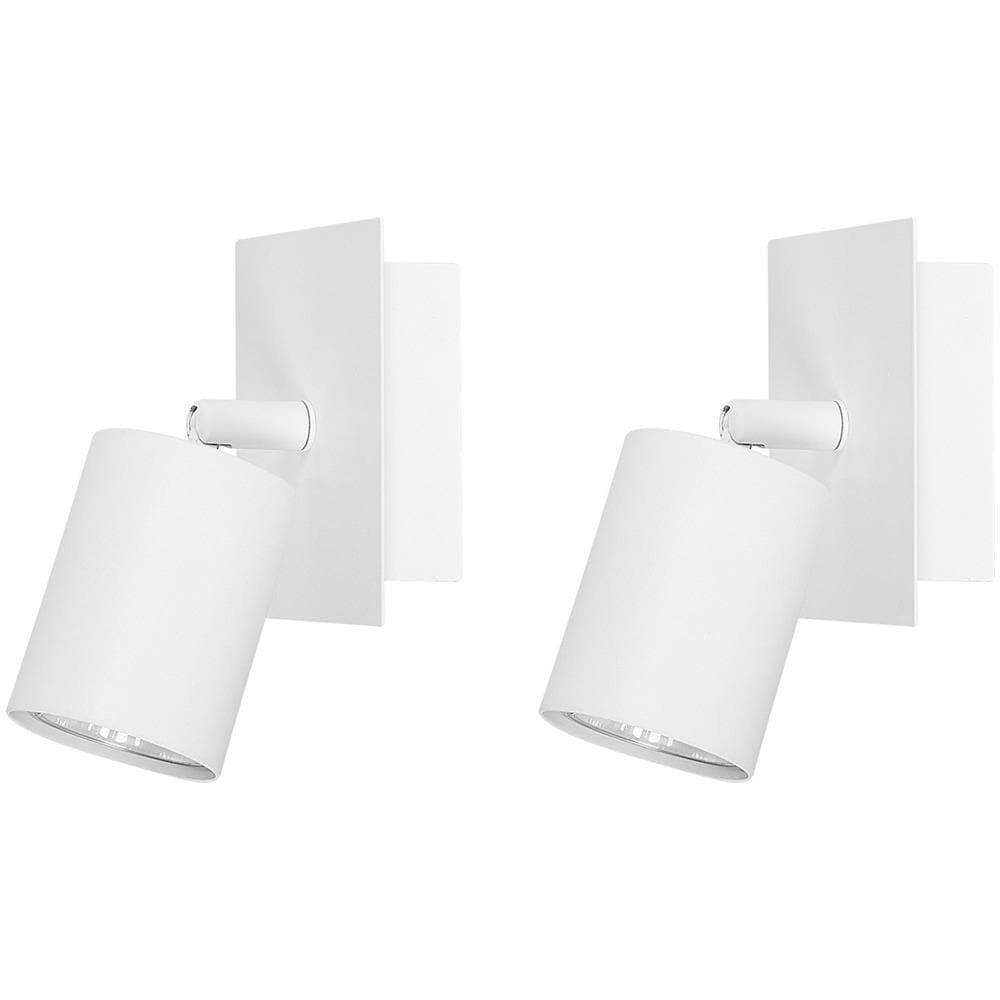 Set Di 2 Applique Da Parete Color Bianco Tigris - Foto 1