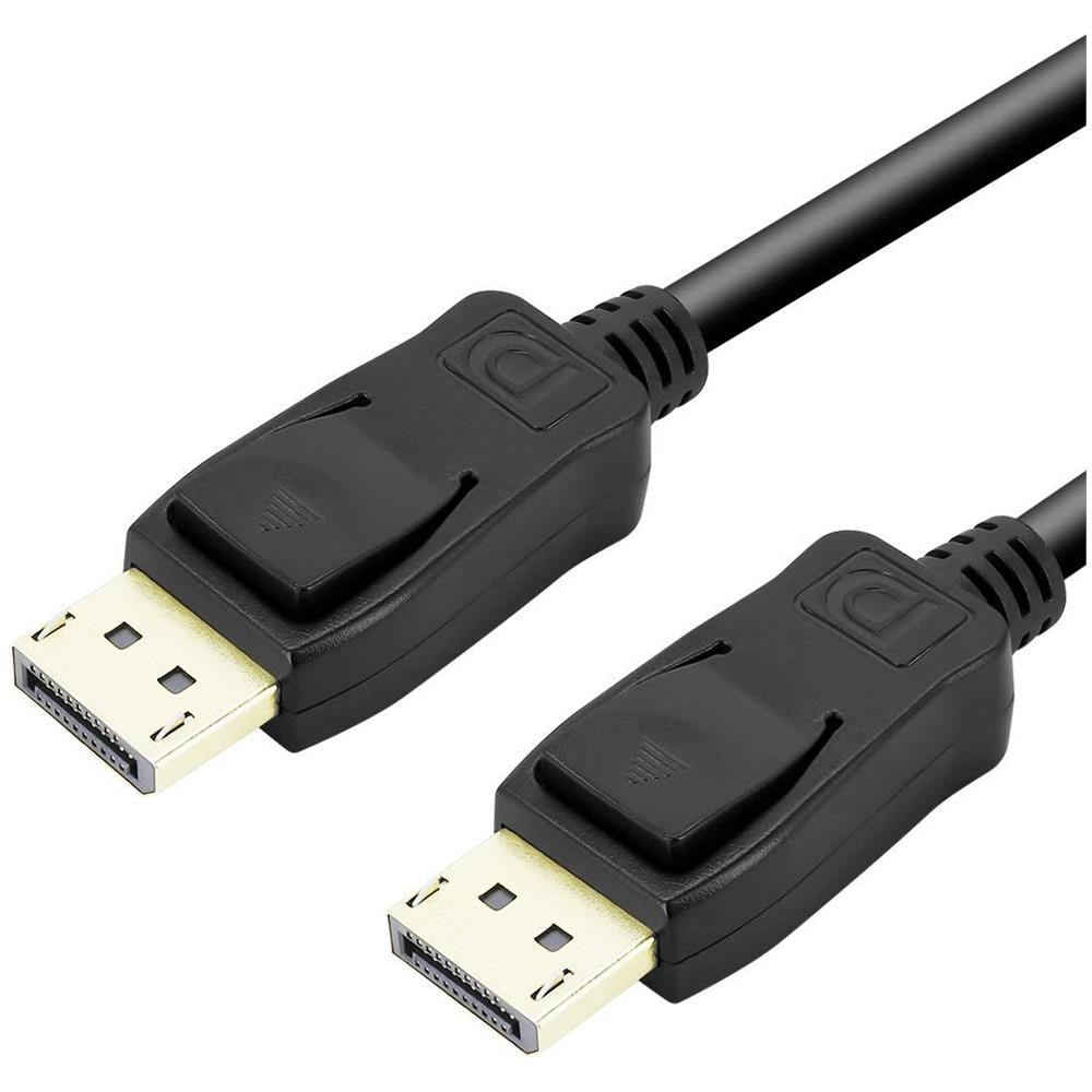 Displayport A Displayport 1.8m Cavo Dp A Dp Maschio A Maschio Cavo Placcati In Oro Cavo Supporti 4k 60hz 2k 144hz Compatibile Per Lenovo Dell Hp Asus E Altro - Foto 1