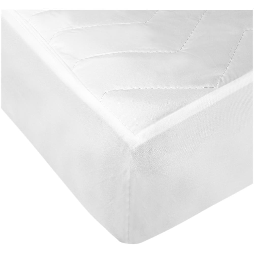 Coprimaterasso Trapuntato, Proteggi Materasso Traspirante, Antiacaro In Microfibra - 1 Piazza - Foto 1