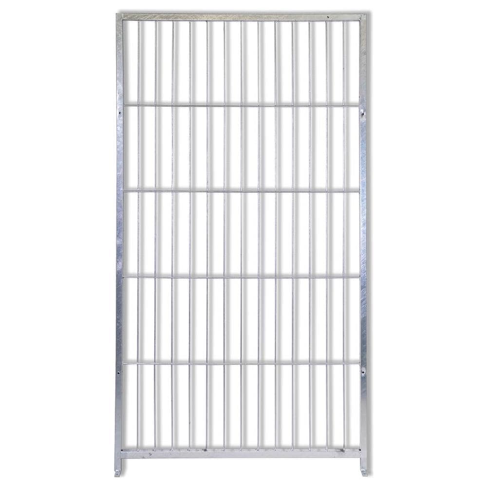Pannello Modulare Semplice Per Box Per Cani Zincatura Elettrolitica 100 Cm X H 180 Cm - Foto 1