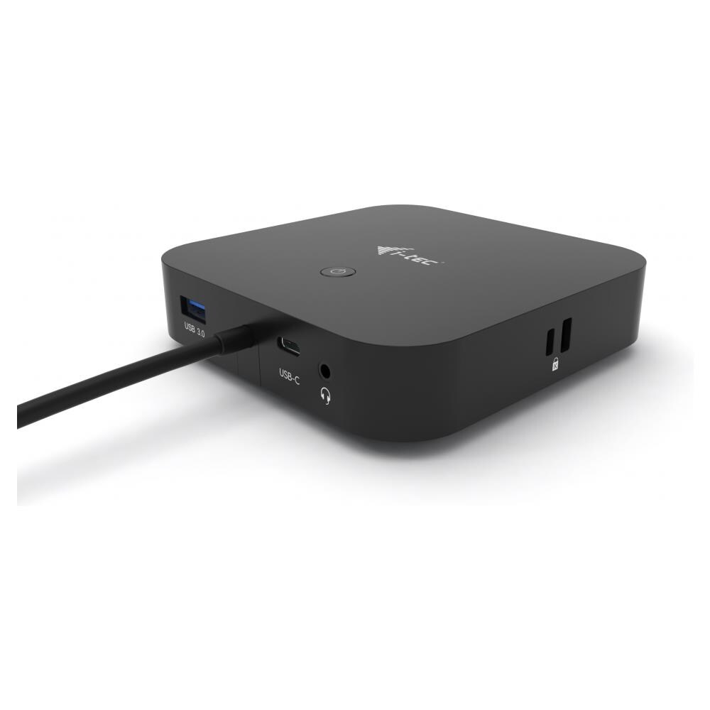 Docking Station Universale 4K per Laptop 2x USB-C 3.2 / HDMI / DisplayPort Nero + Power Delivery 65W + Caricabatterie Universale 77 W - Foto 2