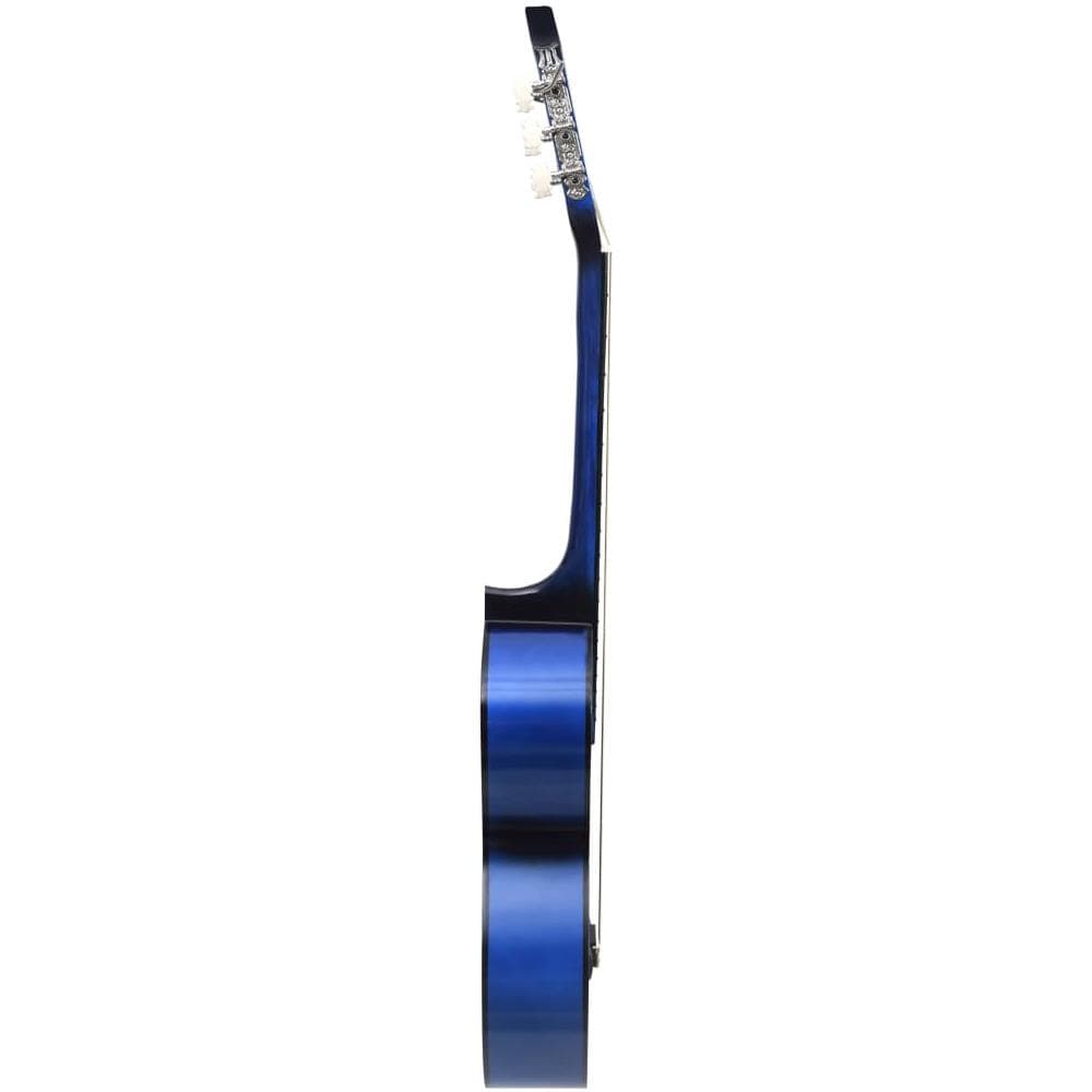 Chitarra Classica per Principianti Blu 4/4 39"" in Tiglio - Foto 2