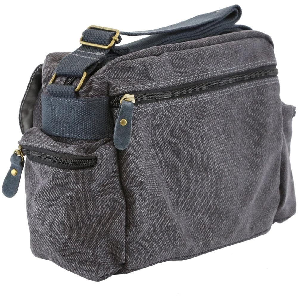 440163, Borsa da spalla, Universale, Nero, Grigio, Nylon - Foto 7