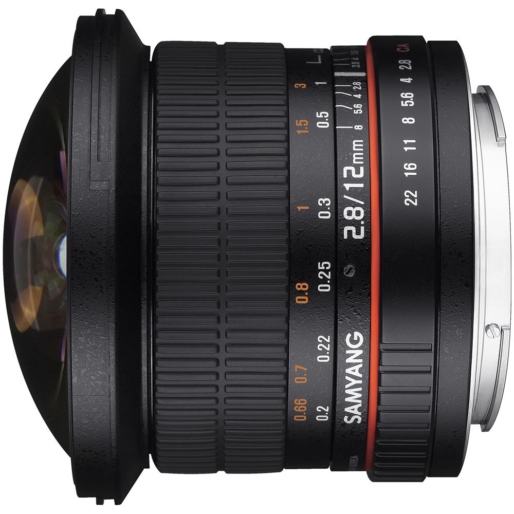 12mm F2.8 ED AS NCS, SLR, 12/8, 1,200 cm, Nero, 7,730 cm, 9,860 cm - Foto 5