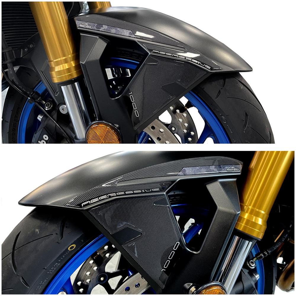 Adesivi 3d Parafango Anteriore Compatibili Con Gsx-s 1000 2021/2022 - Foto 2