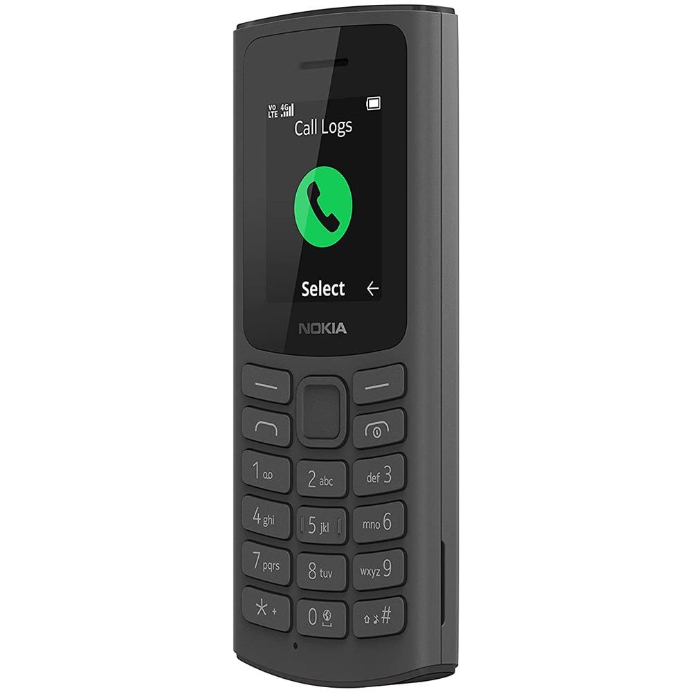 105 4g Cellulare Dual-Sim Display da 1.77" a Colori Radio FM Funzione Torcia e Giochi Colore Nero - Foto 2