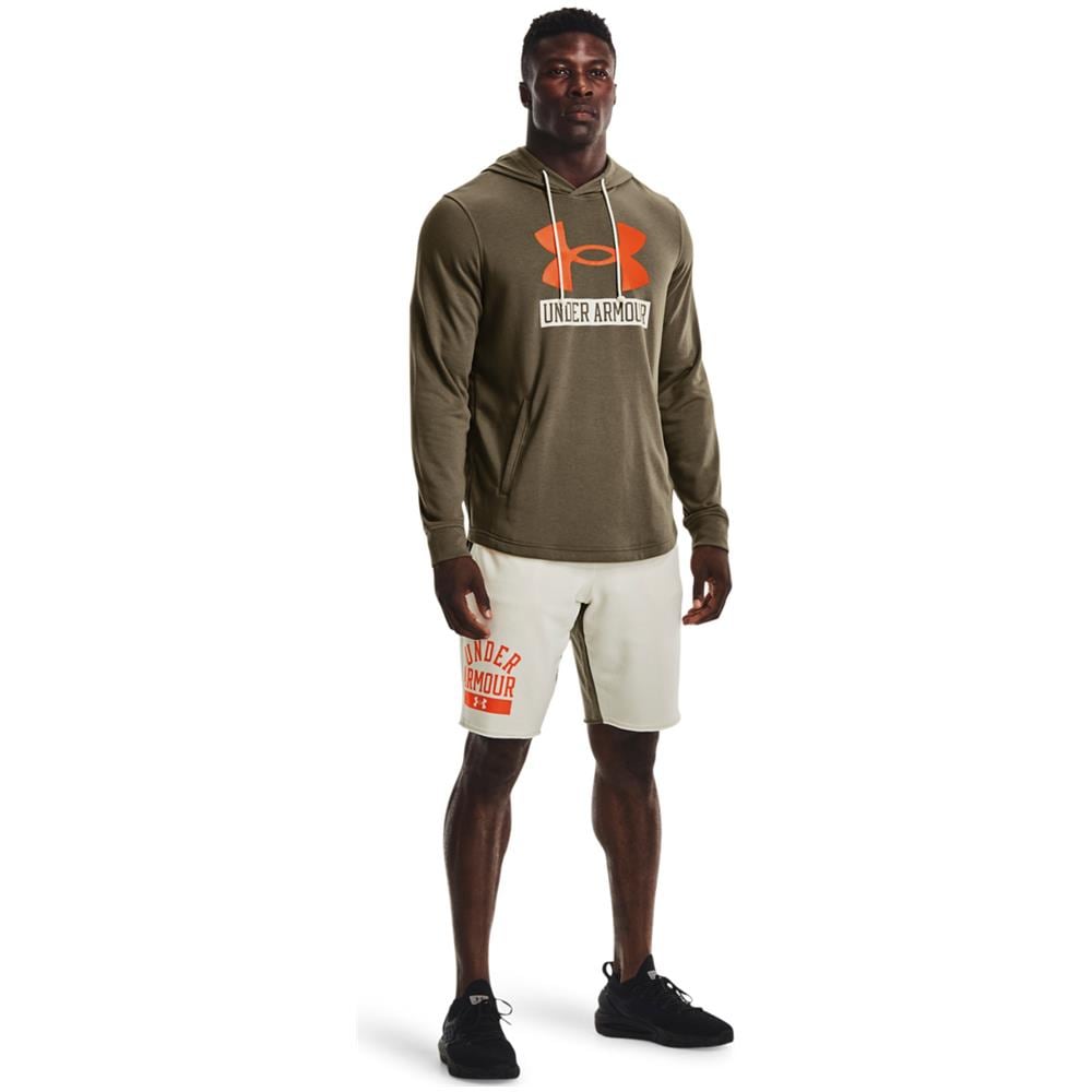 Ua Rival Terry Logo 1370390-361, Uomini, Verde, M - Foto 7