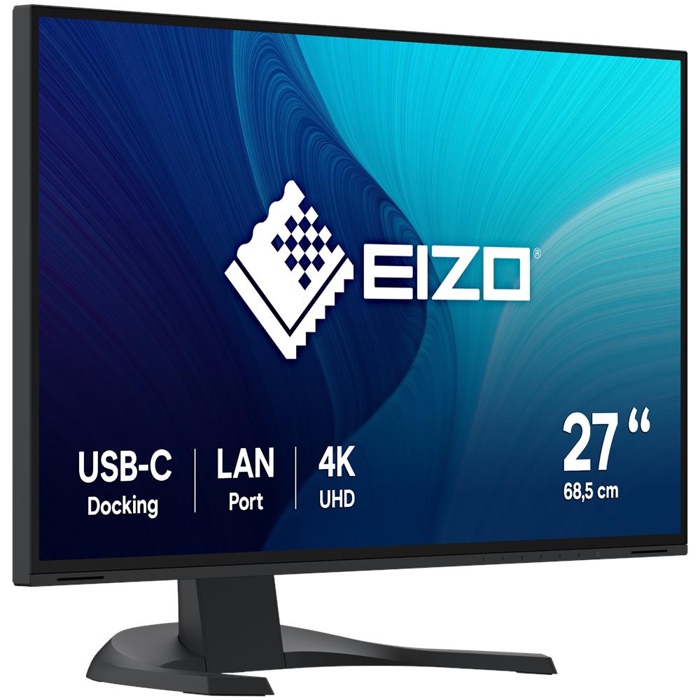 Monitor 27" LED IPS FlexScan EV2740X-BK 3840x2160 4K Ultra HD Tempo di Risposta 5 ms - Foto 2