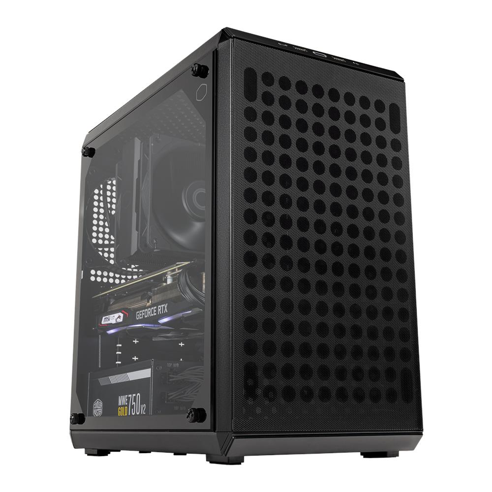 Q300L V2 Mini Tower Nero, Trasparente - Foto 9