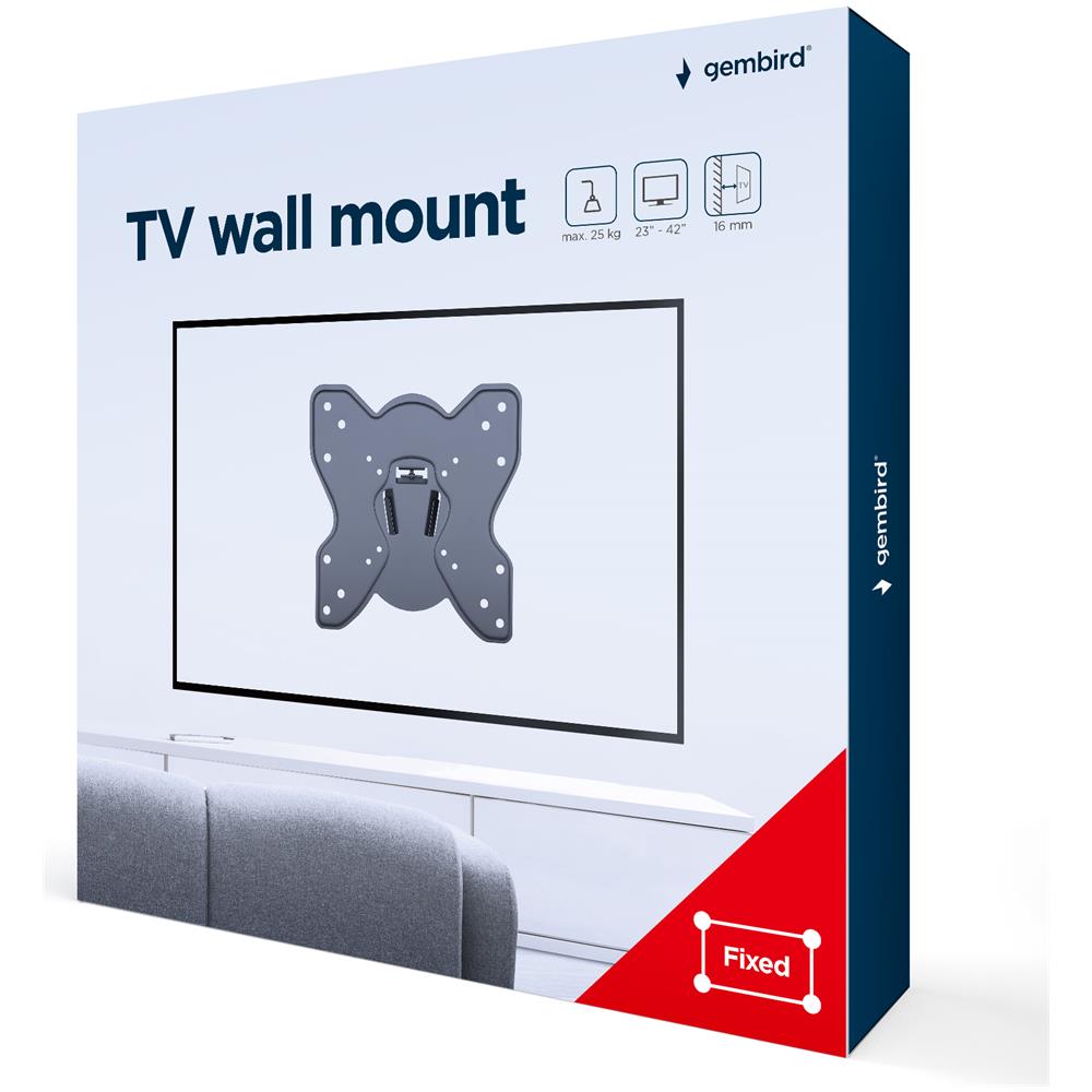 WM-42F-03 Supporto TV a parete 106,7 cm (42") Nero - Foto 6