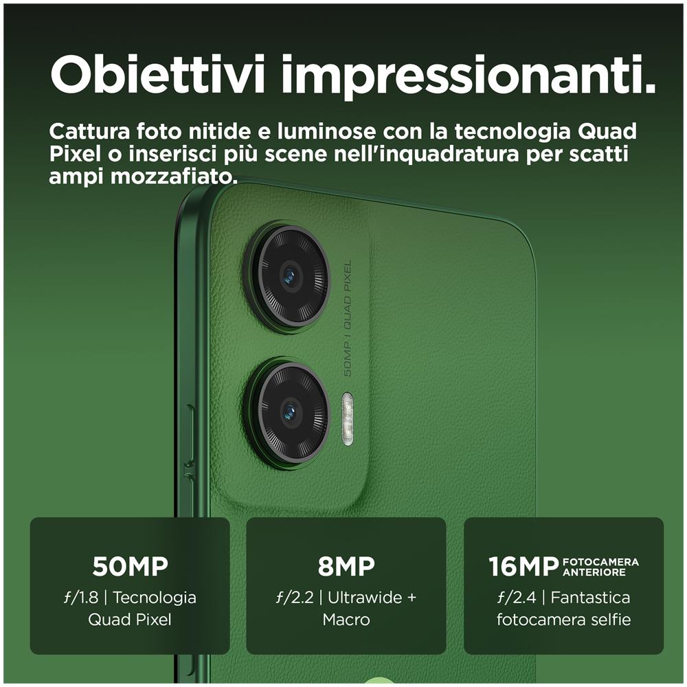 Moto G35 5G 128GB 4GB Ram Display 6.72" Main Camera 50MP Dual Sim 5000 mAh Leaf Green Tim - Foto 12