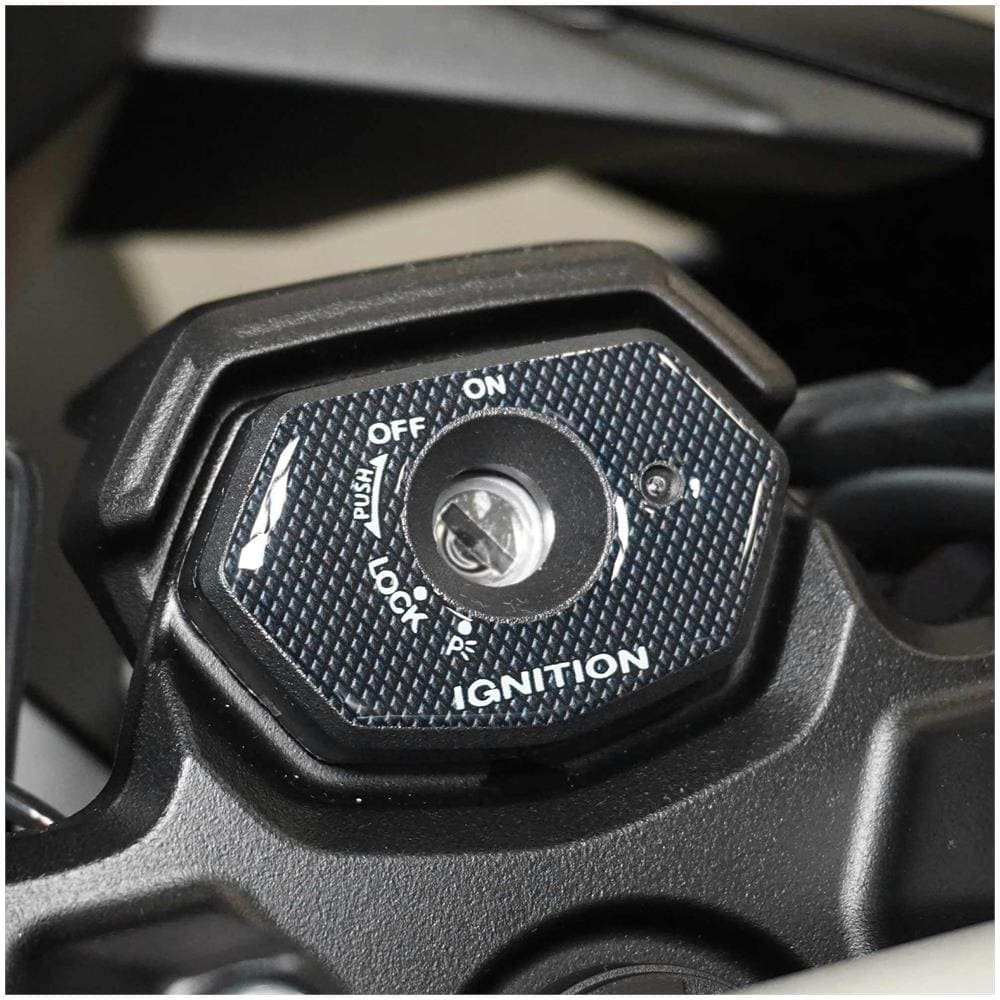 Adesivo 3D Protezione Zona Accensione Moto Compatibile Con Suzuki V-Strom 800De - Foto 2