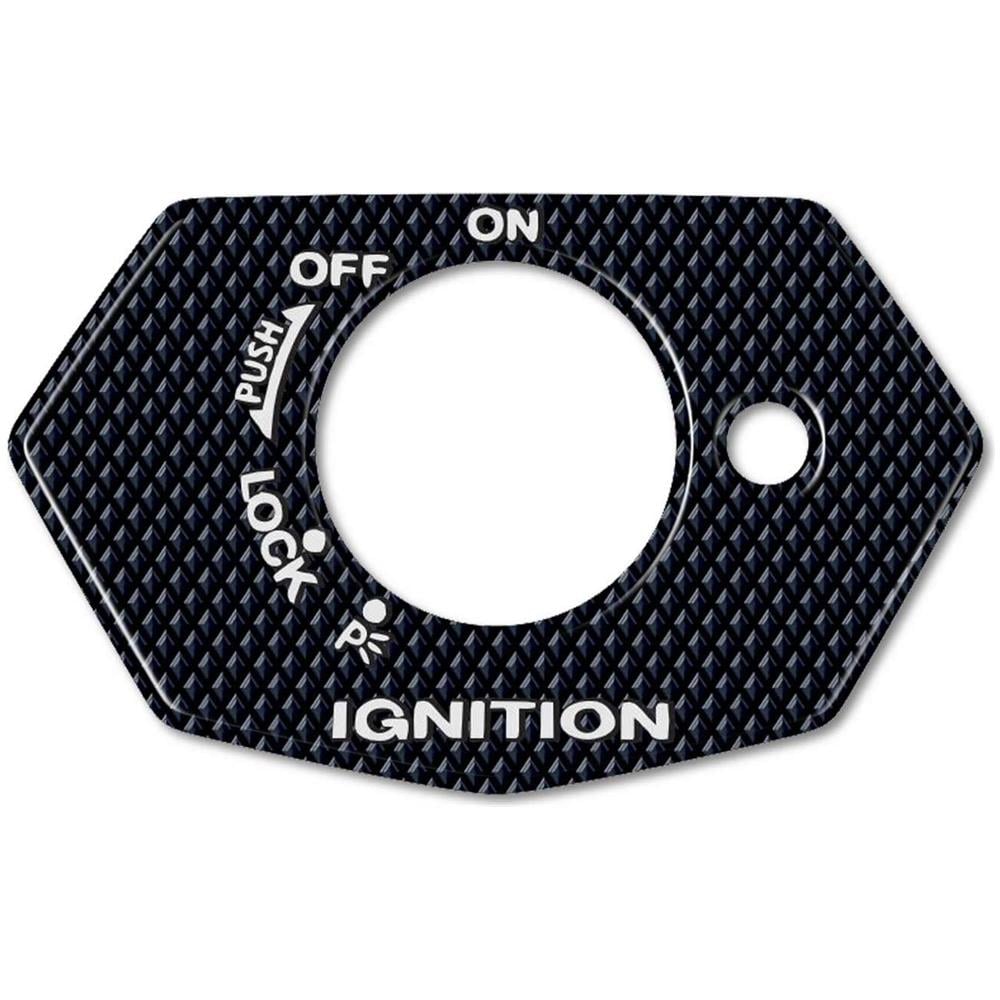 Adesivo 3D Protezione Zona Accensione Moto Compatibile Con Suzuki V-Strom 800De - Foto 1