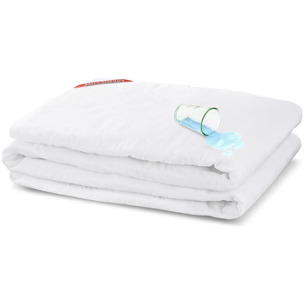 Coprimaterasso impermeabile 200x220cm bianco - Foto 1