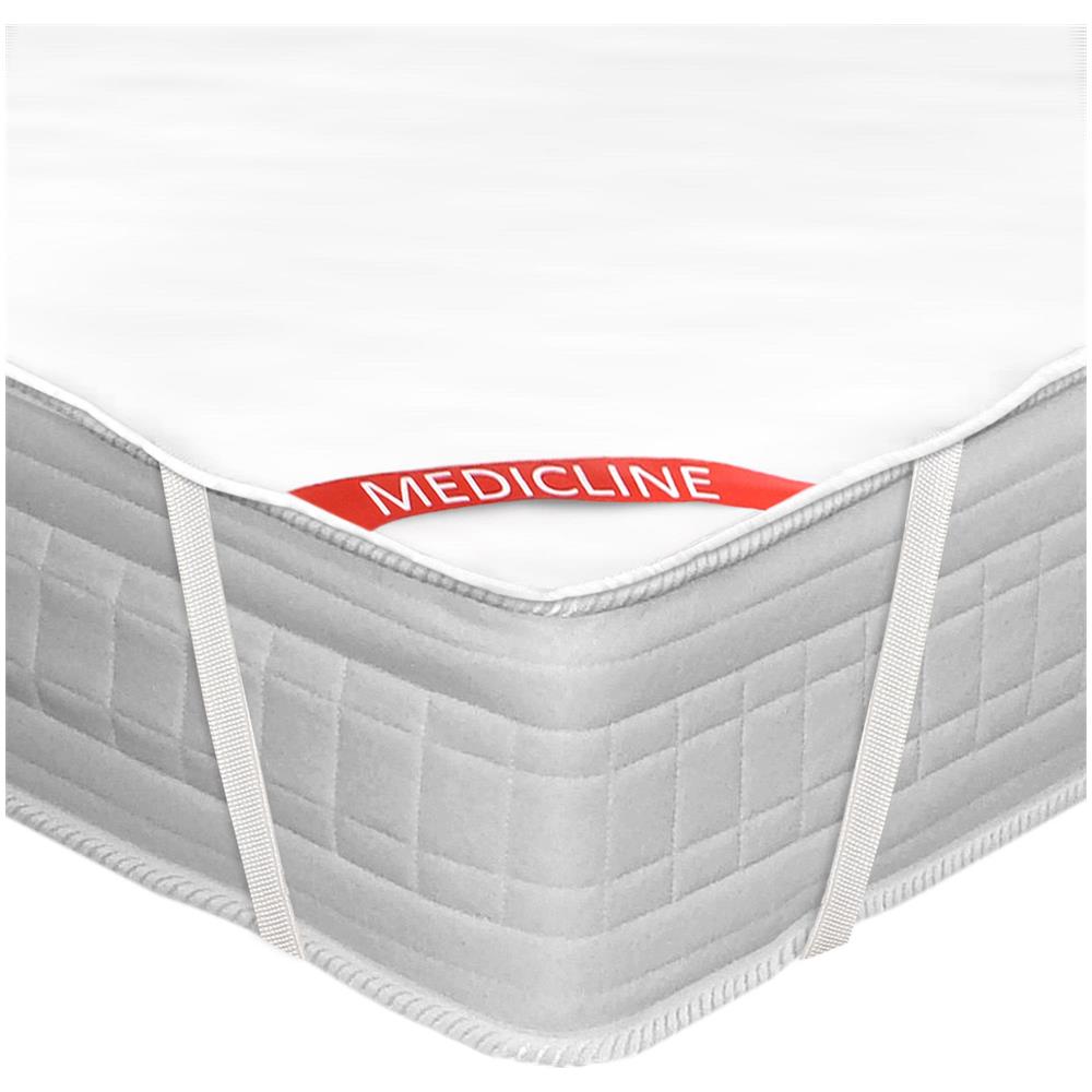 Coprimaterasso impermeabile 200x220cm bianco - Foto 2