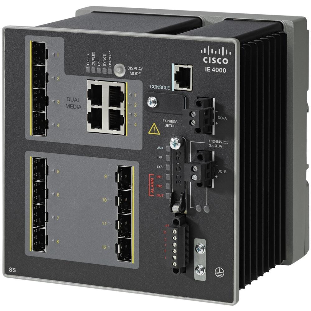 Cisco Industrial Ethernet 4000 Series - Switch - gestito - 8 x Gigabit  - Foto 1