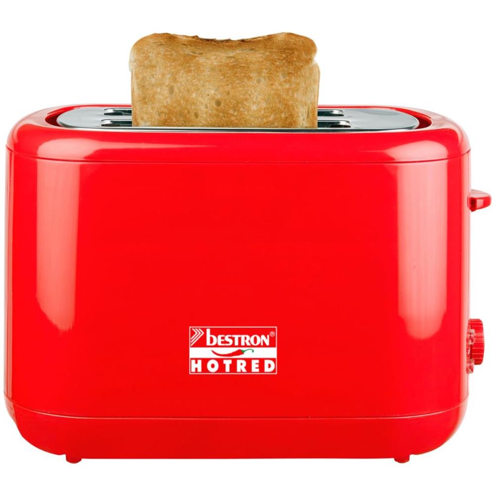 Bestron ATS300HR Tostapane, Rosso Rosso Bestron ATS300HR Tostapane, Rosso Rosso